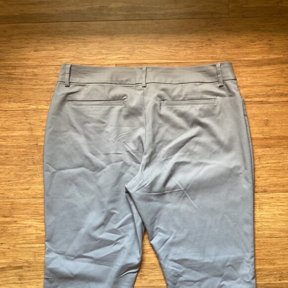 Lee Grey Secretly Shaping Straight Leg Trousers, Size 20W - Picture 3 of 6